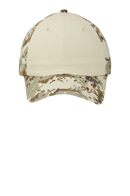 DISCONTINUED - Port Authority® Colorblock Digital Ripstop Camouflage Cap