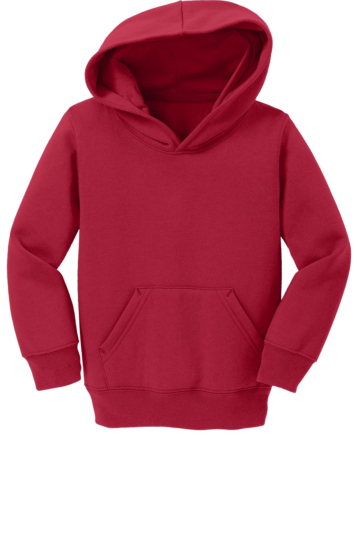 Port & Company® Toddler Core Fleece Pullover Hooded Sweatshirt