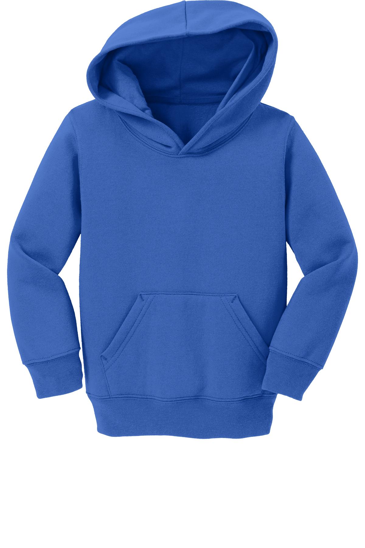 Port & Company® Toddler Core Fleece Pullover Hooded Sweatshirt