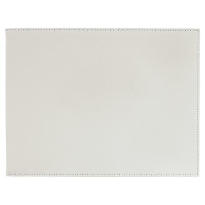 White Laserable Leatherette Certificate Holder 9" x 12"