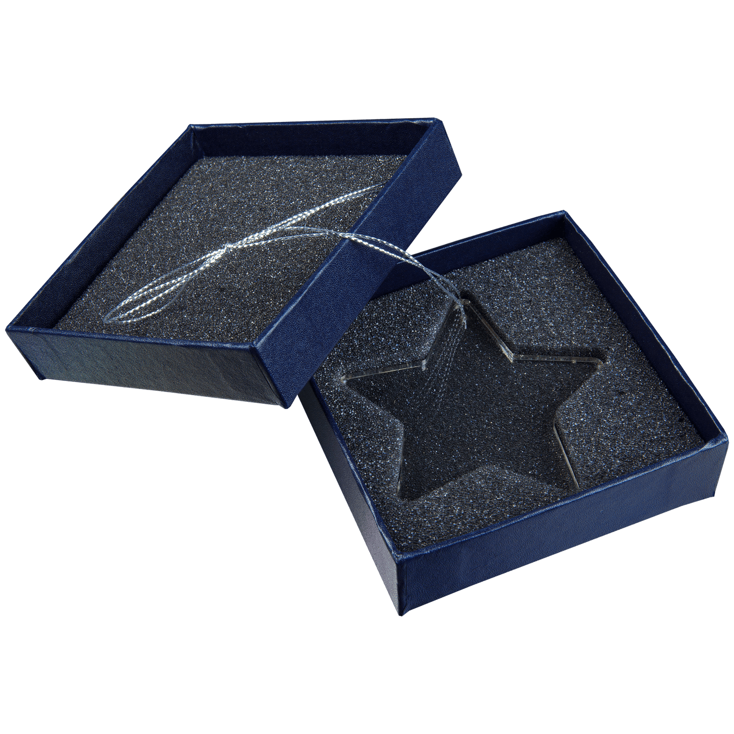 Custom 3" Crystal Star Ornament