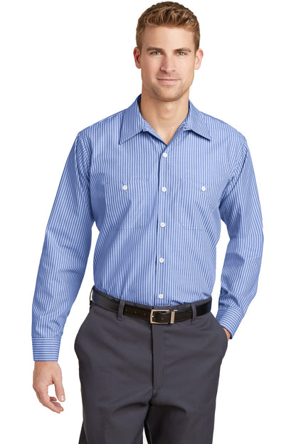 DISCONTINUED - Red Kap® Long Sleeve Striped Industrial Work Shirt