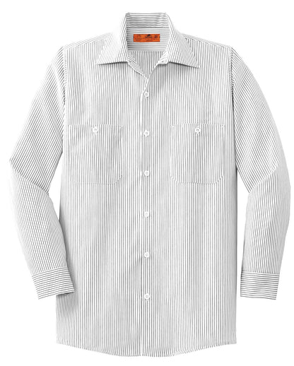 DISCONTINUED - Red Kap® Long Sleeve Striped Industrial Work Shirt