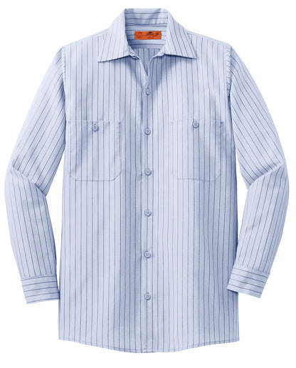 DISCONTINUED - Red Kap® Long Sleeve Striped Industrial Work Shirt