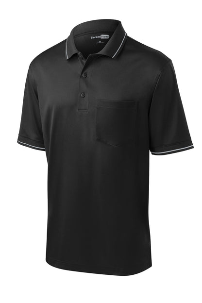 DISCONTINUED - CornerStone® Select Snag-Proof Tipped Pocket Polo - SKU CS415