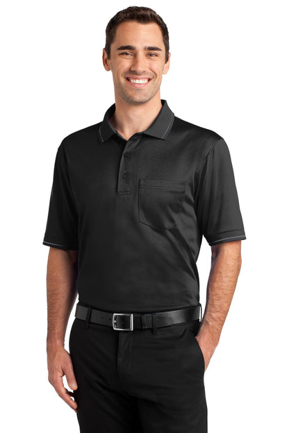 DISCONTINUED - CornerStone® Select Snag-Proof Tipped Pocket Polo - SKU CS415