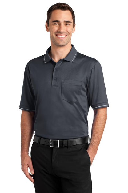 DISCONTINUED - CornerStone® Select Snag-Proof Tipped Pocket Polo - SKU CS415