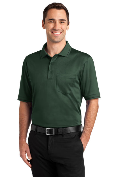 DISCONTINUED - CornerStone® Select Snag-Proof Tipped Pocket Polo - SKU CS415