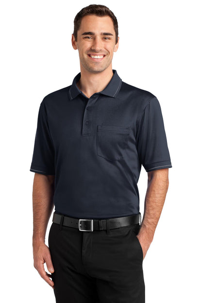 DISCONTINUED - CornerStone® Select Snag-Proof Tipped Pocket Polo - SKU CS415