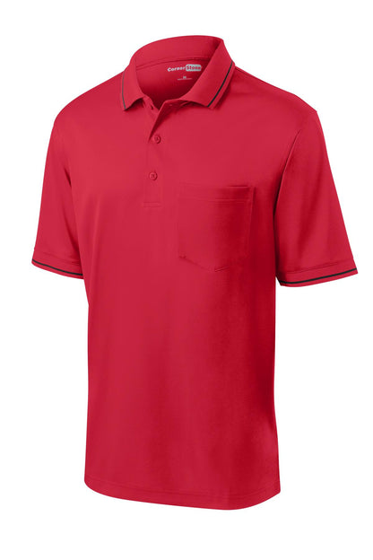 DISCONTINUED - CornerStone® Select Snag-Proof Tipped Pocket Polo - SKU CS415