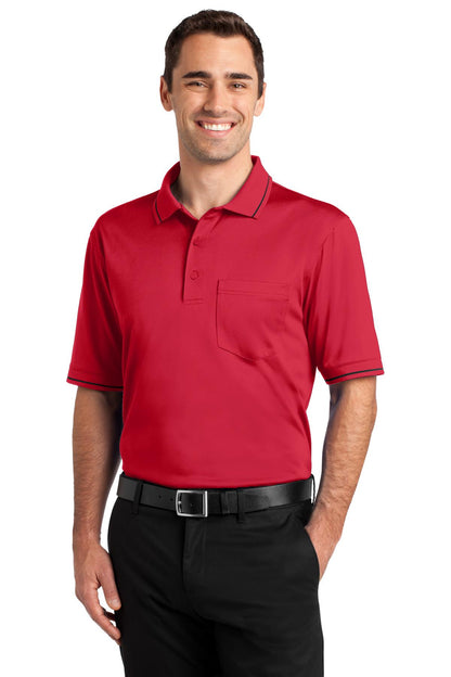 DISCONTINUED - CornerStone® Select Snag-Proof Tipped Pocket Polo - SKU CS415
