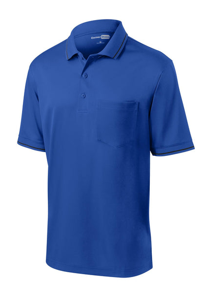DISCONTINUED - CornerStone® Select Snag-Proof Tipped Pocket Polo - SKU CS415