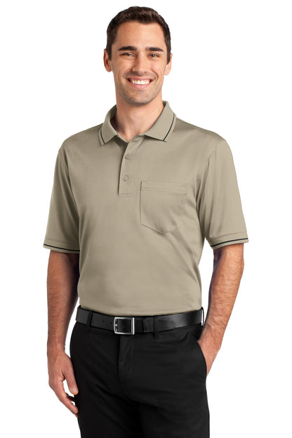 DISCONTINUED - CornerStone® Select Snag-Proof Tipped Pocket Polo - SKU CS415