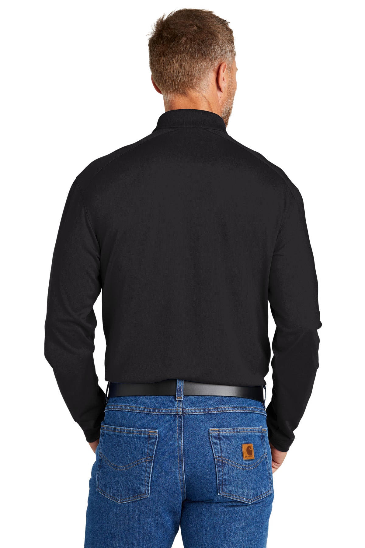 CornerStone® Select Lightweight Snag-Proof Long Sleeve Polo