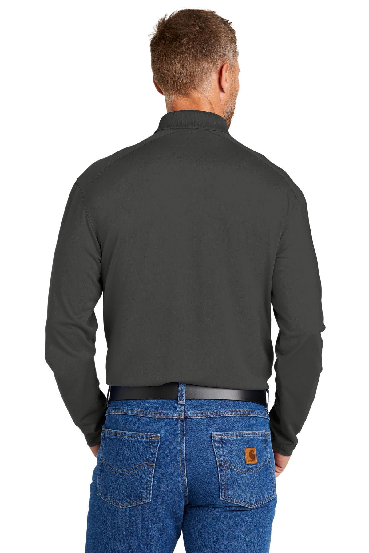 CornerStone® Select Lightweight Snag-Proof Long Sleeve Polo