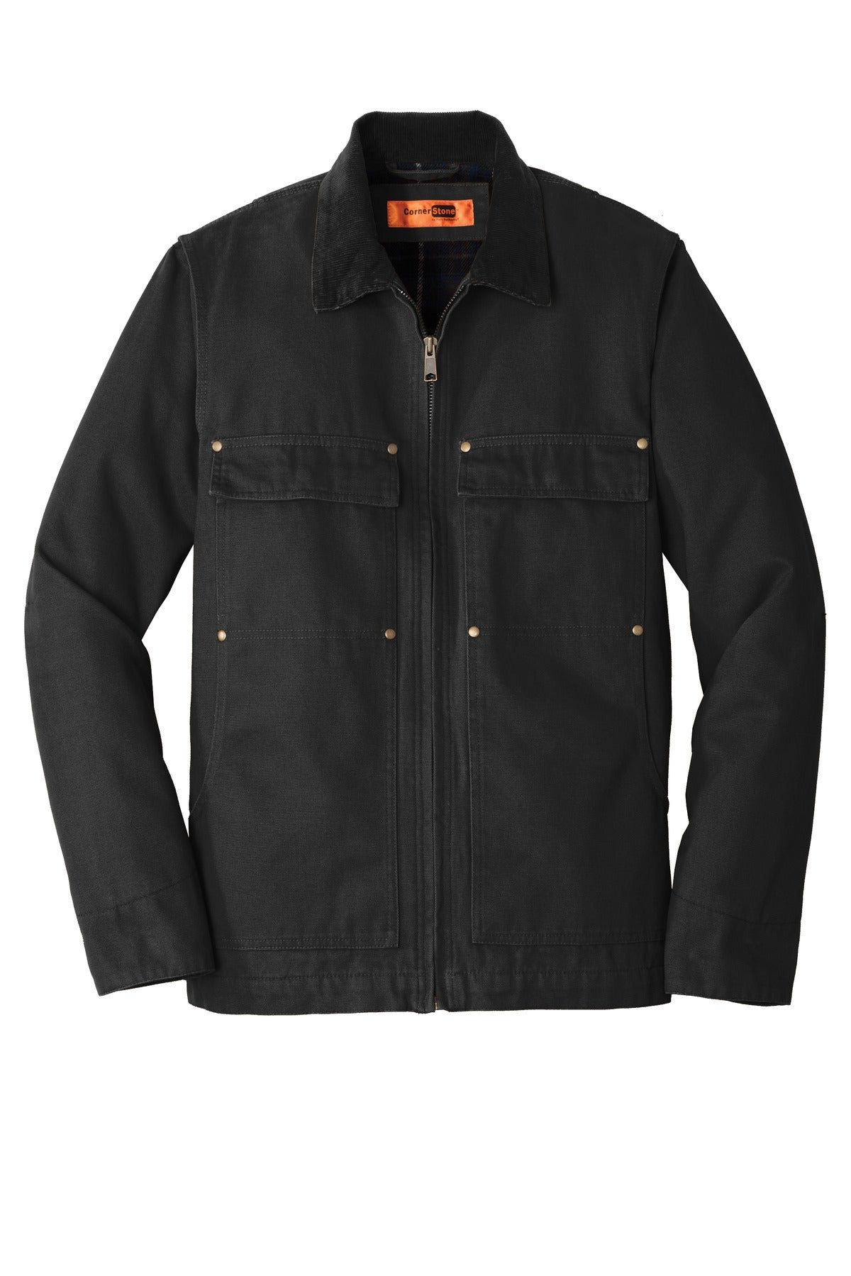 CornerStone® Washed Duck Cloth Chore Coat