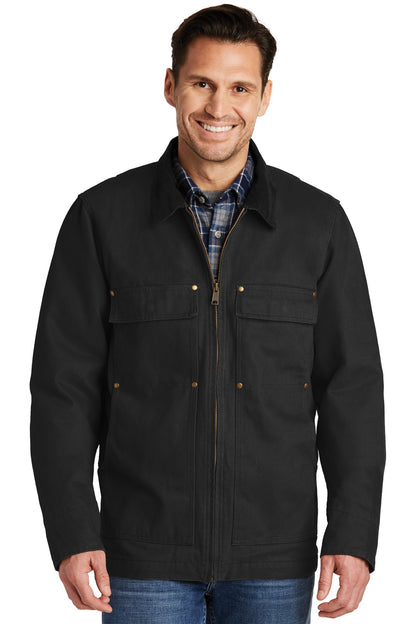 DISCONTINUED - CornerStone® Washed Duck Cloth Chore Coat - SKU CSJ50