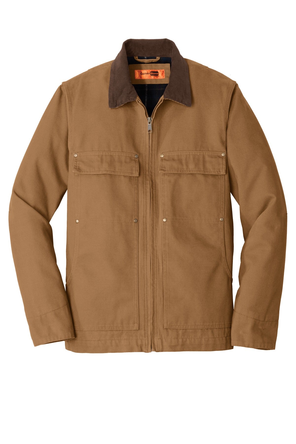 CornerStone® Washed Duck Cloth Chore Coat