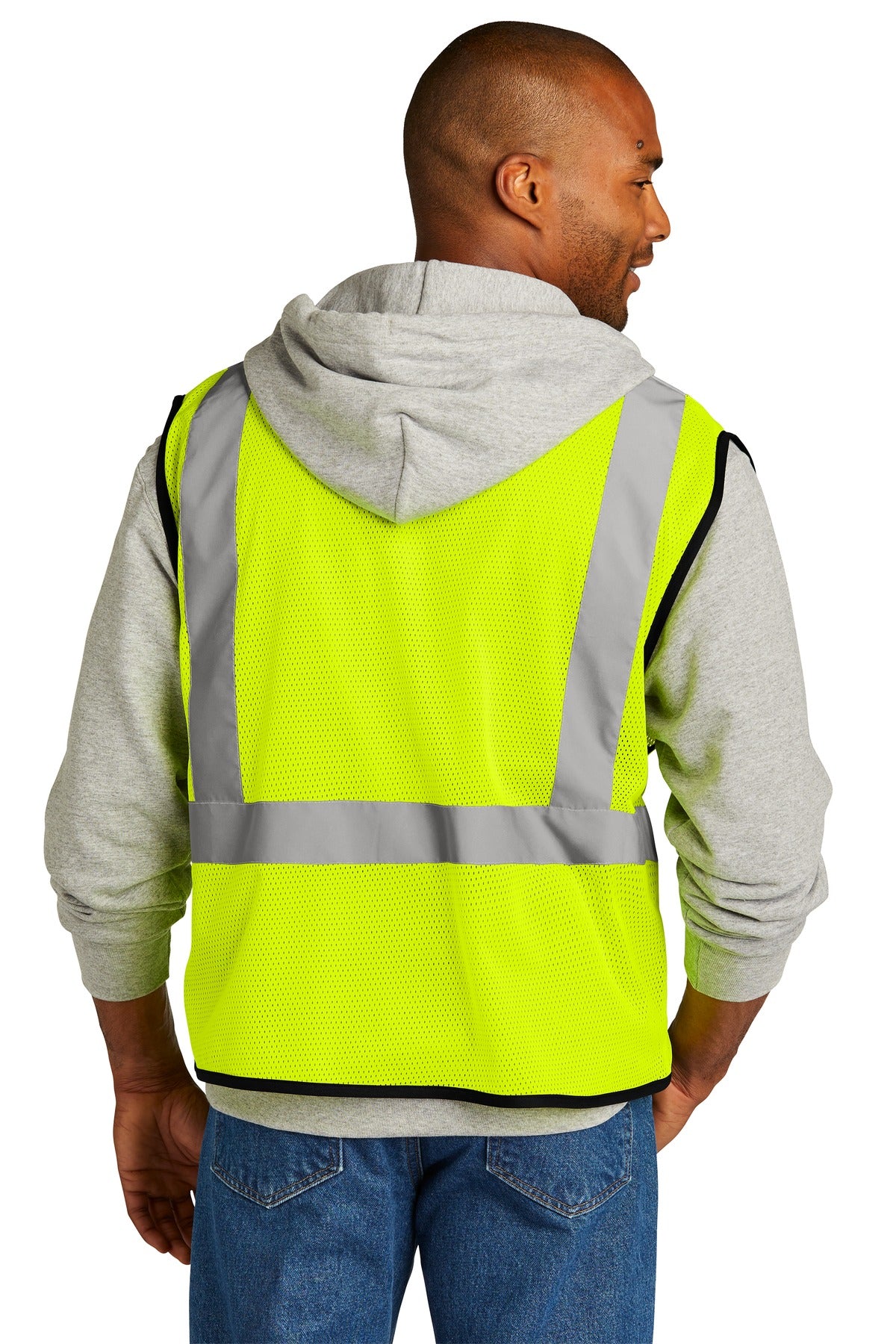 CornerStone® ANSI 107 Class 2 Economy Mesh One-Pocket Vest