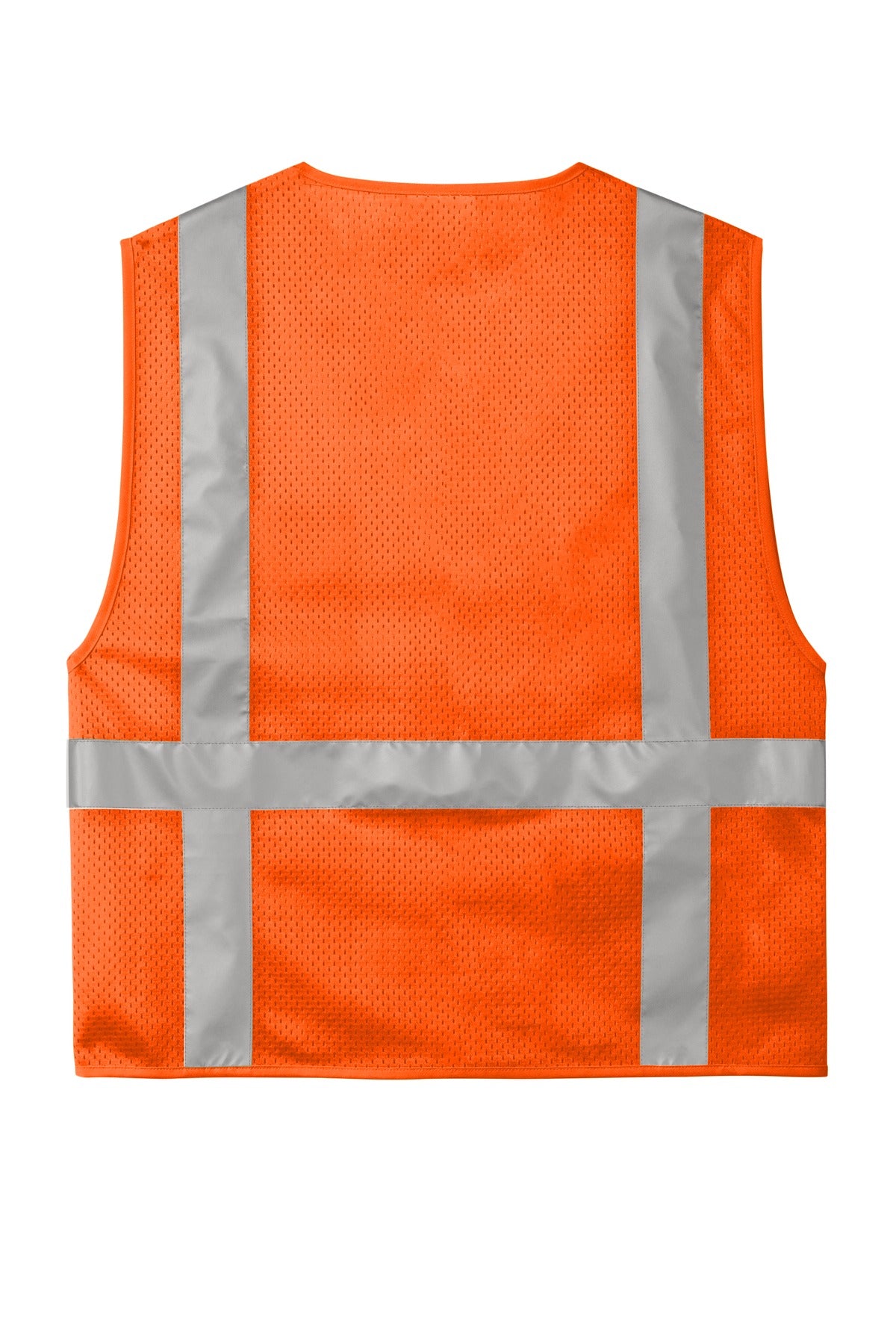 CornerStone® ANSI 107 Class 2 Mesh Six-Pocket Zippered Vest