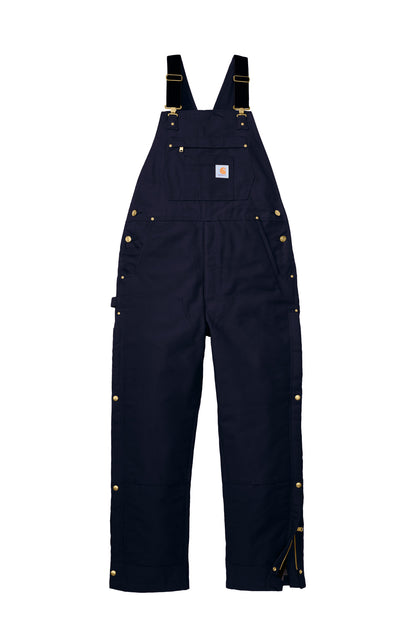 Carhartt® Firm Duck Insulated Bib Overalls