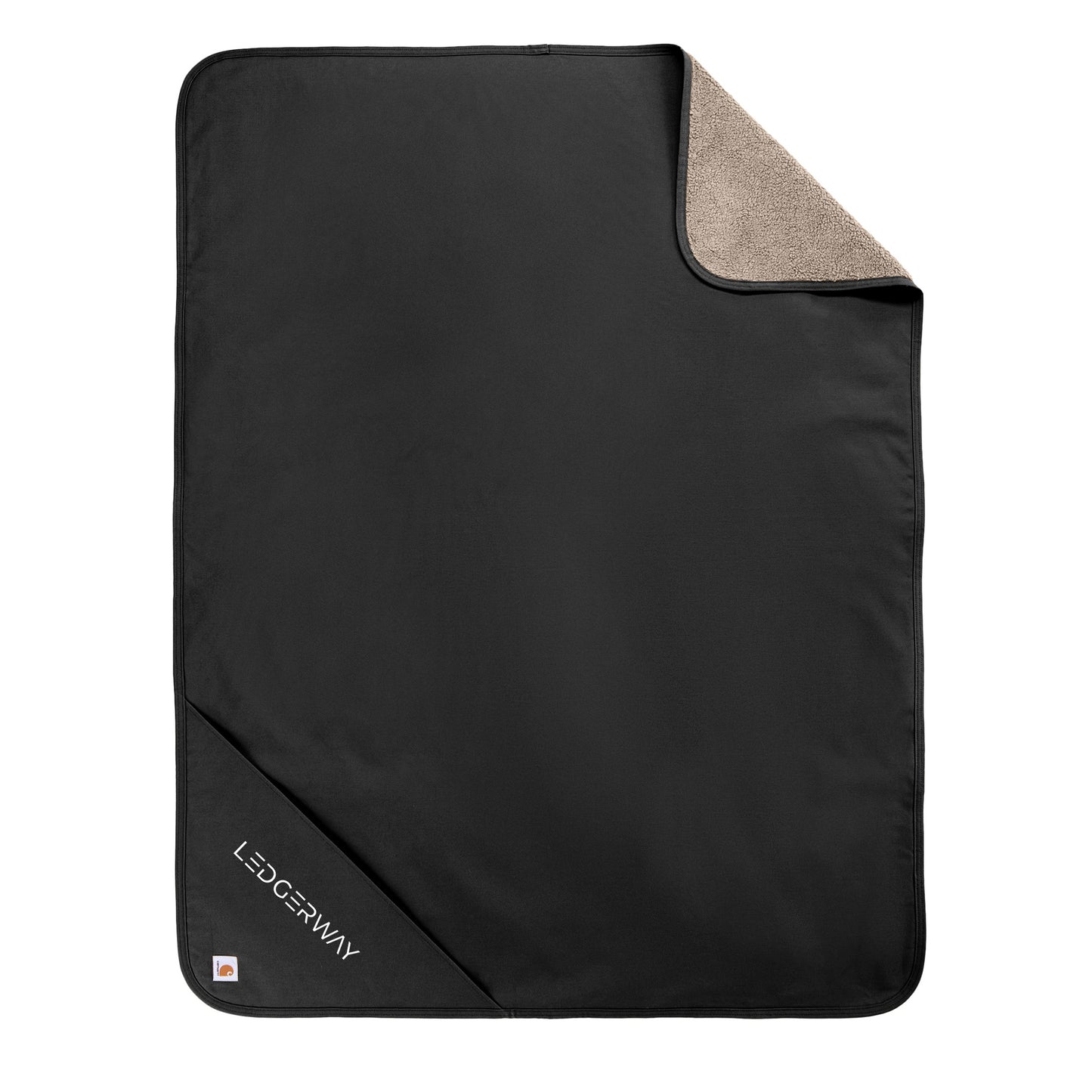 LEDGERWAY Carhartt® Firm Duck Sherpa-Lined Blanket
