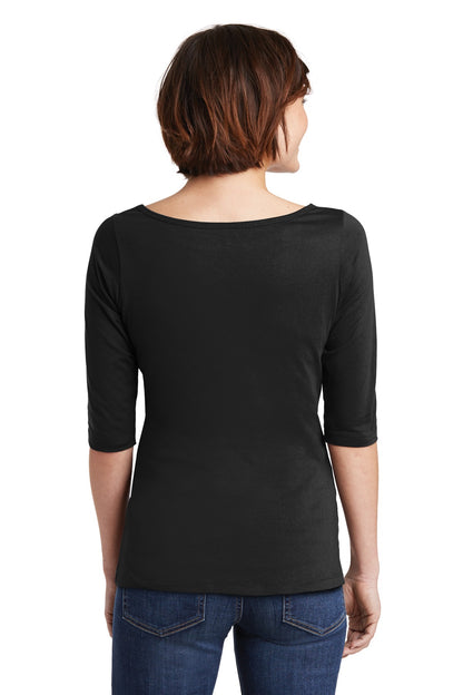 DISCONTINUED - District® Women's Perfect Weight® 3/4-Sleeve Tee