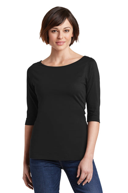 DISCONTINUED - District® Women's Perfect Weight® 3/4-Sleeve Tee