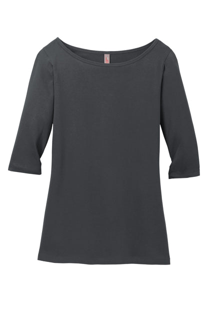DISCONTINUED - District® Women's Perfect Weight® 3/4-Sleeve Tee