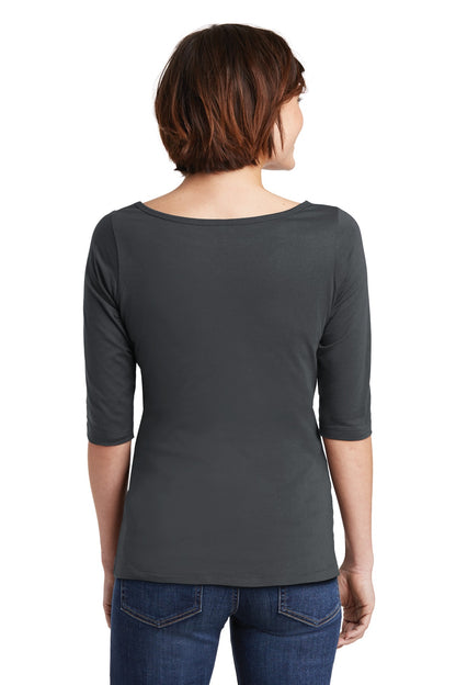 DISCONTINUED - District® Women's Perfect Weight® 3/4-Sleeve Tee