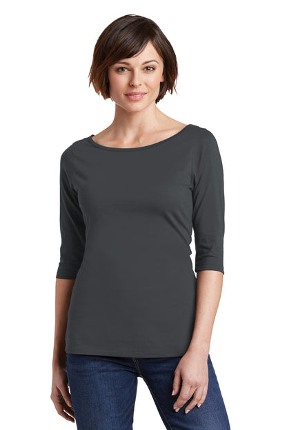 DISCONTINUED - District® Women's Perfect Weight® 3/4-Sleeve Tee