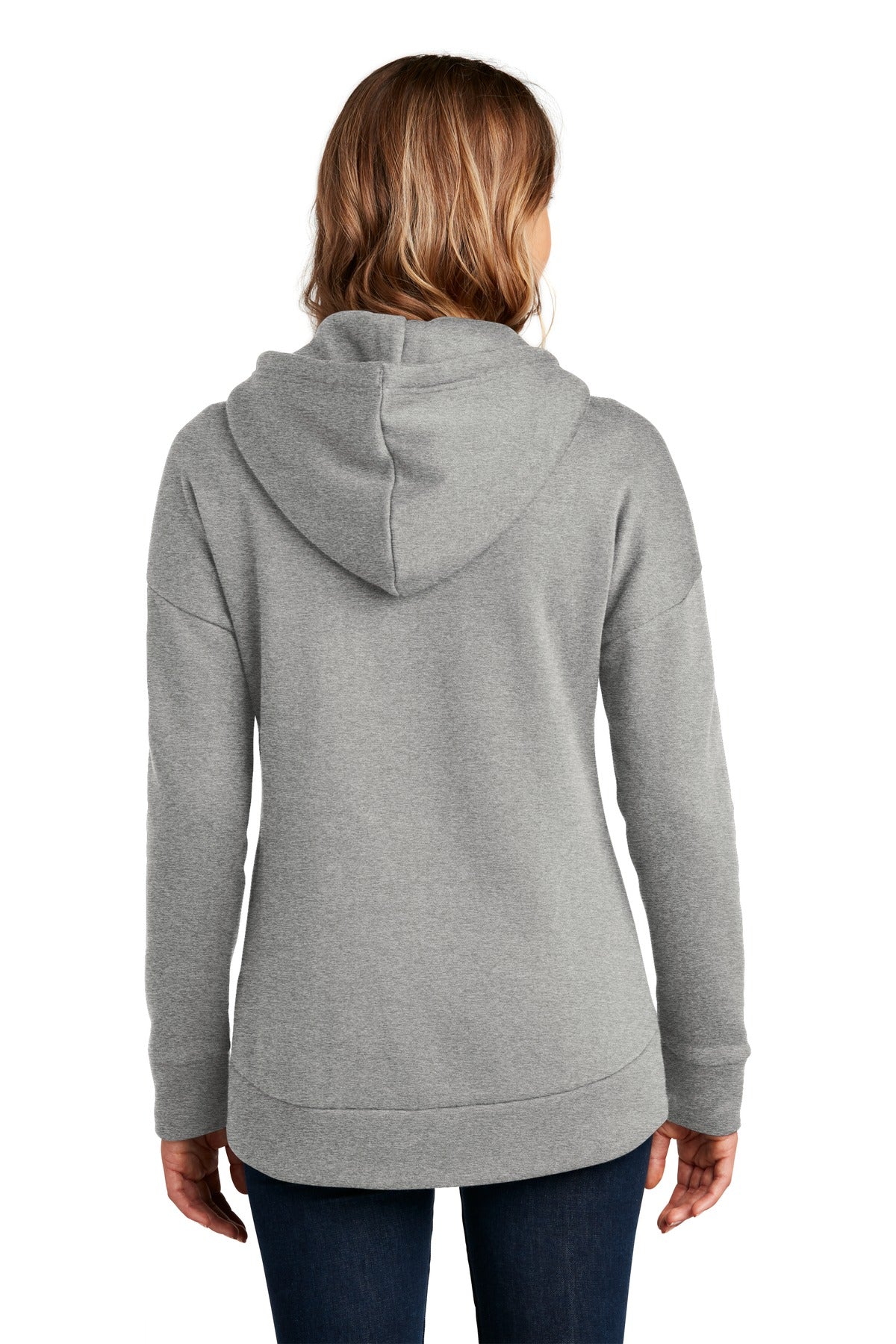 District® Women's Perfect Weight® Fleece Drop Shoulder Full-Zip Hoodie