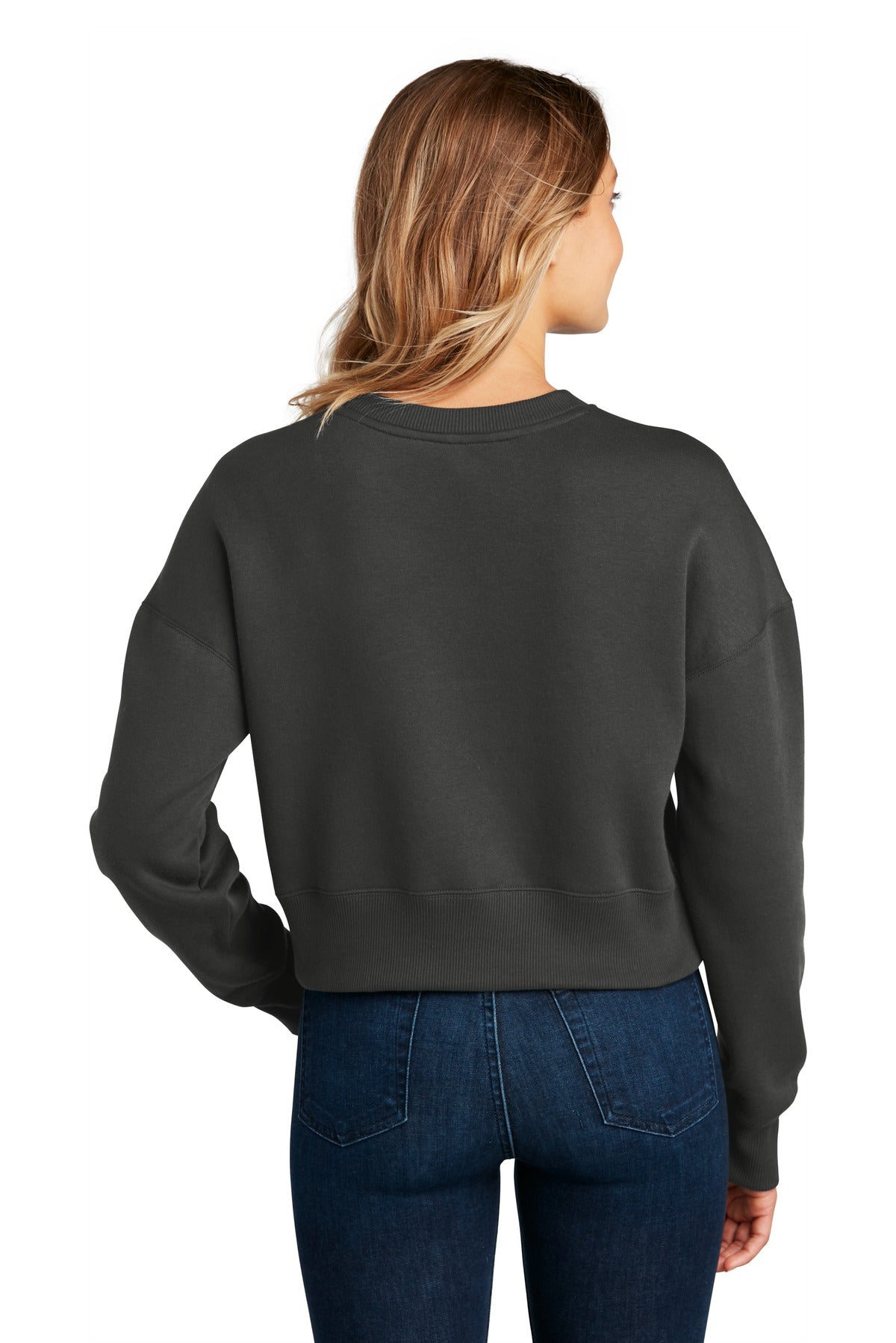 District® Women's Perfect Weight® Fleece Cropped Crew