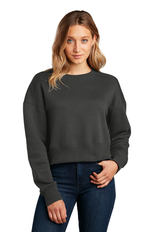 District® Women's Perfect Weight® Fleece Cropped Crew