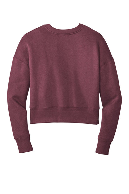 District® Women's Perfect Weight® Fleece Cropped Crew
