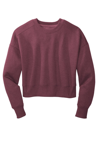 District® Women's Perfect Weight® Fleece Cropped Crew