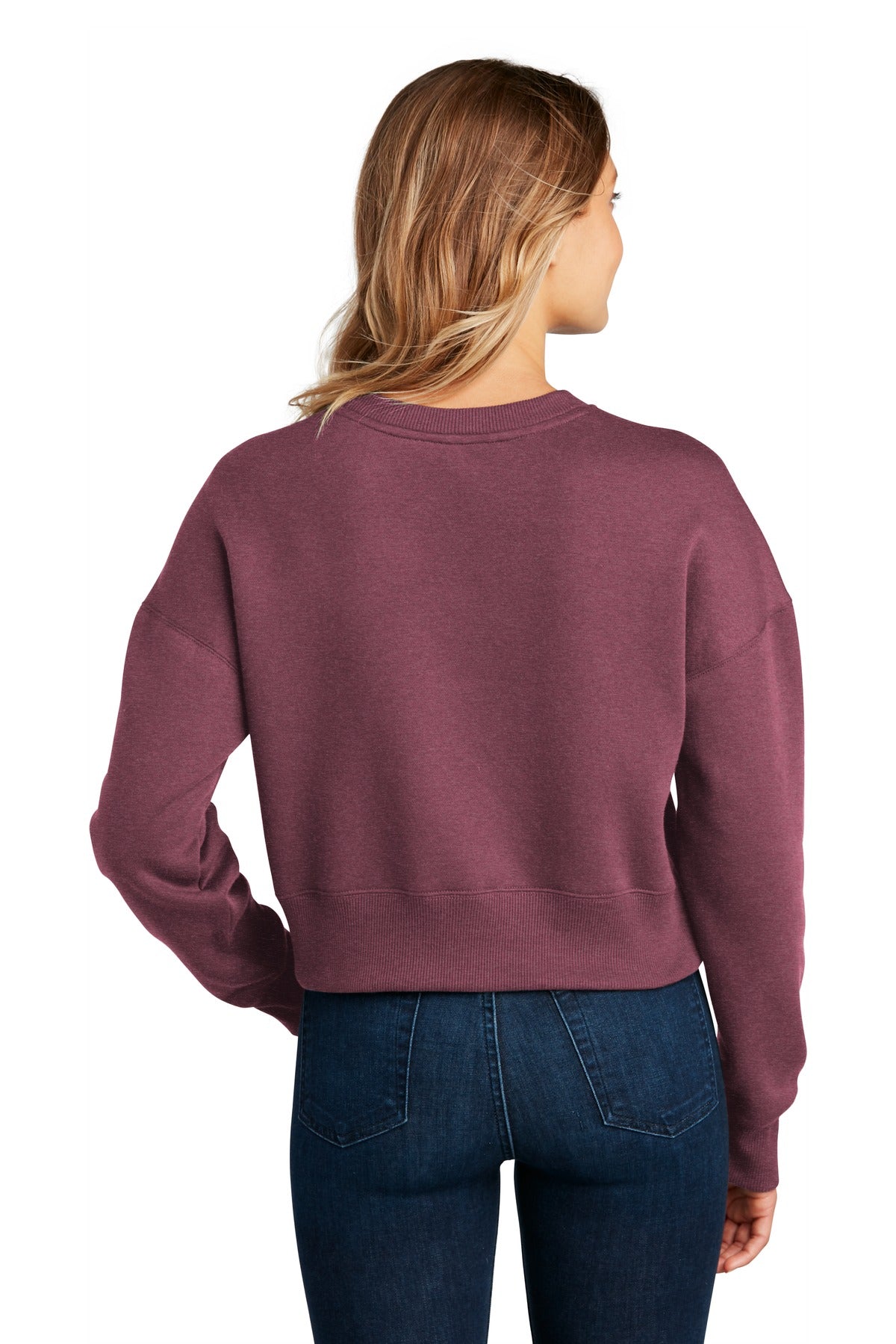 District® Women's Perfect Weight® Fleece Cropped Crew