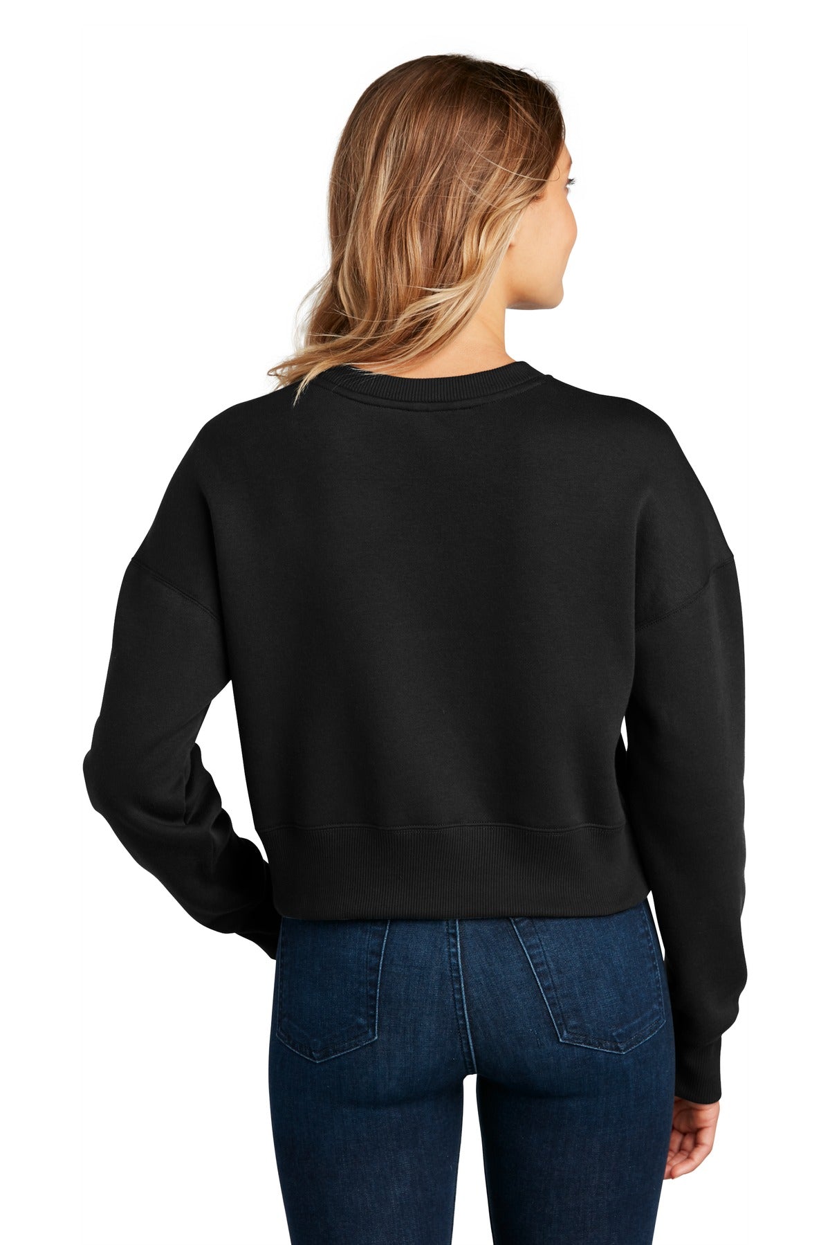 District® Women's Perfect Weight® Fleece Cropped Crew