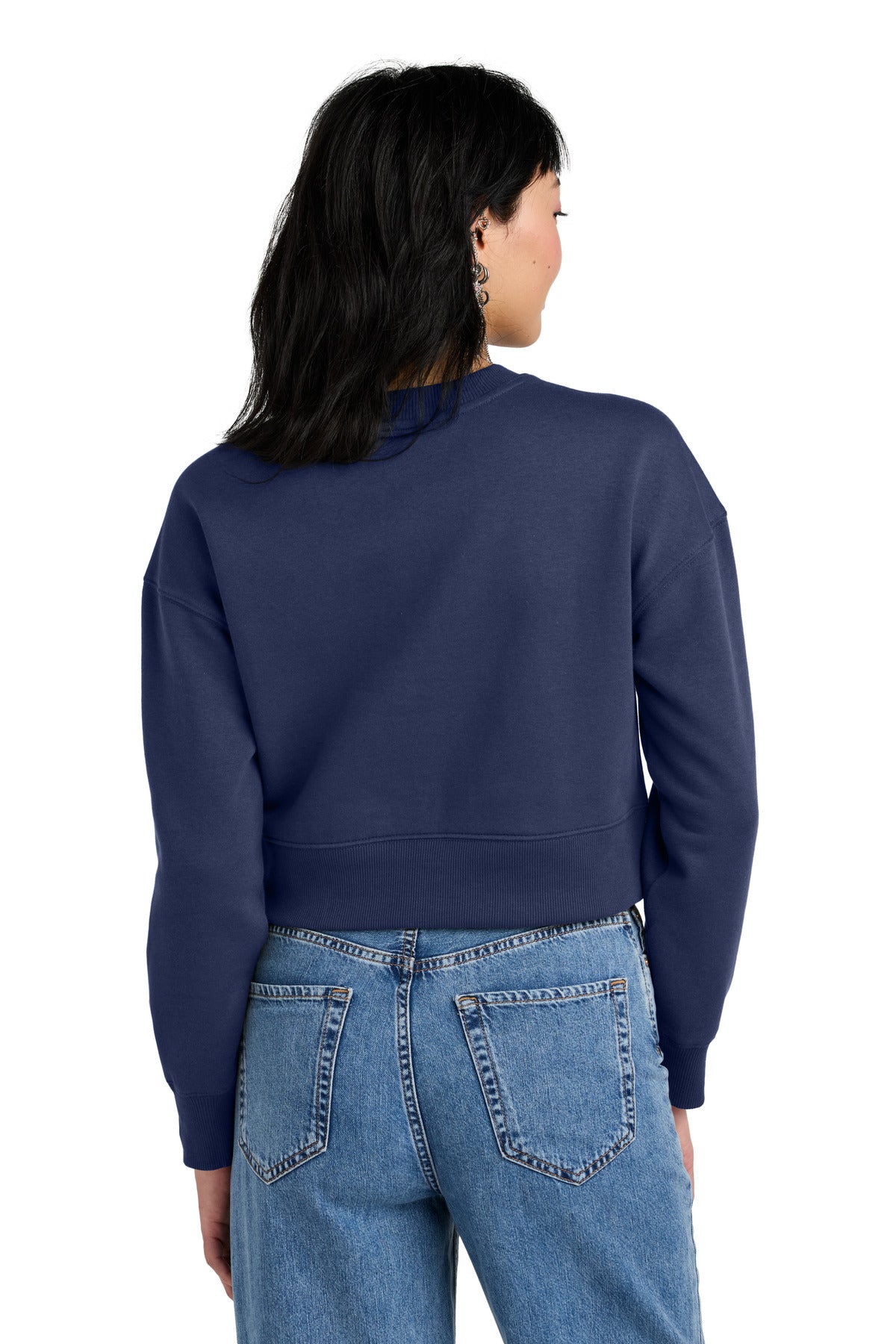 District® Women's Perfect Weight® Fleece Cropped Crew