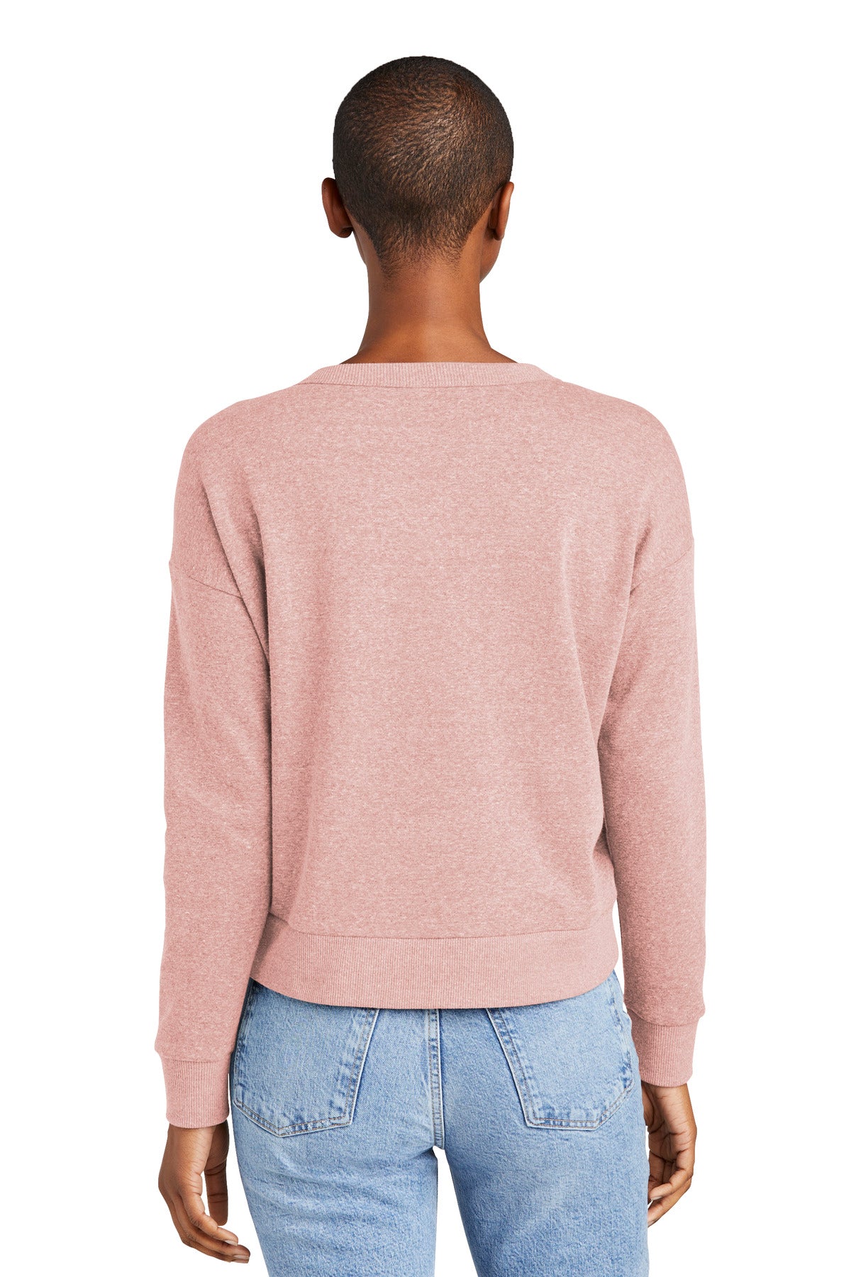 District® Women's Perfect Tri® Fleece V-Neck Sweatshirt