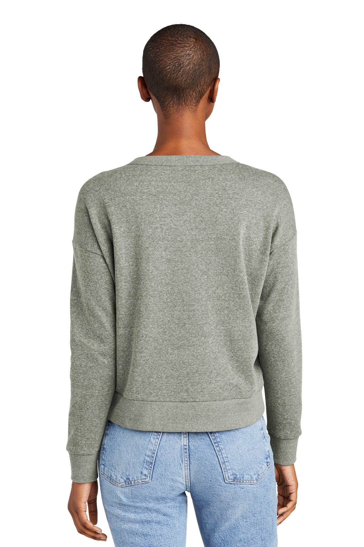 District® Women's Perfect Tri® Fleece V-Neck Sweatshirt