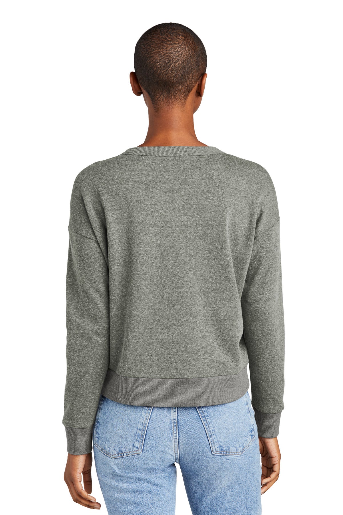 District® Women's Perfect Tri® Fleece V-Neck Sweatshirt