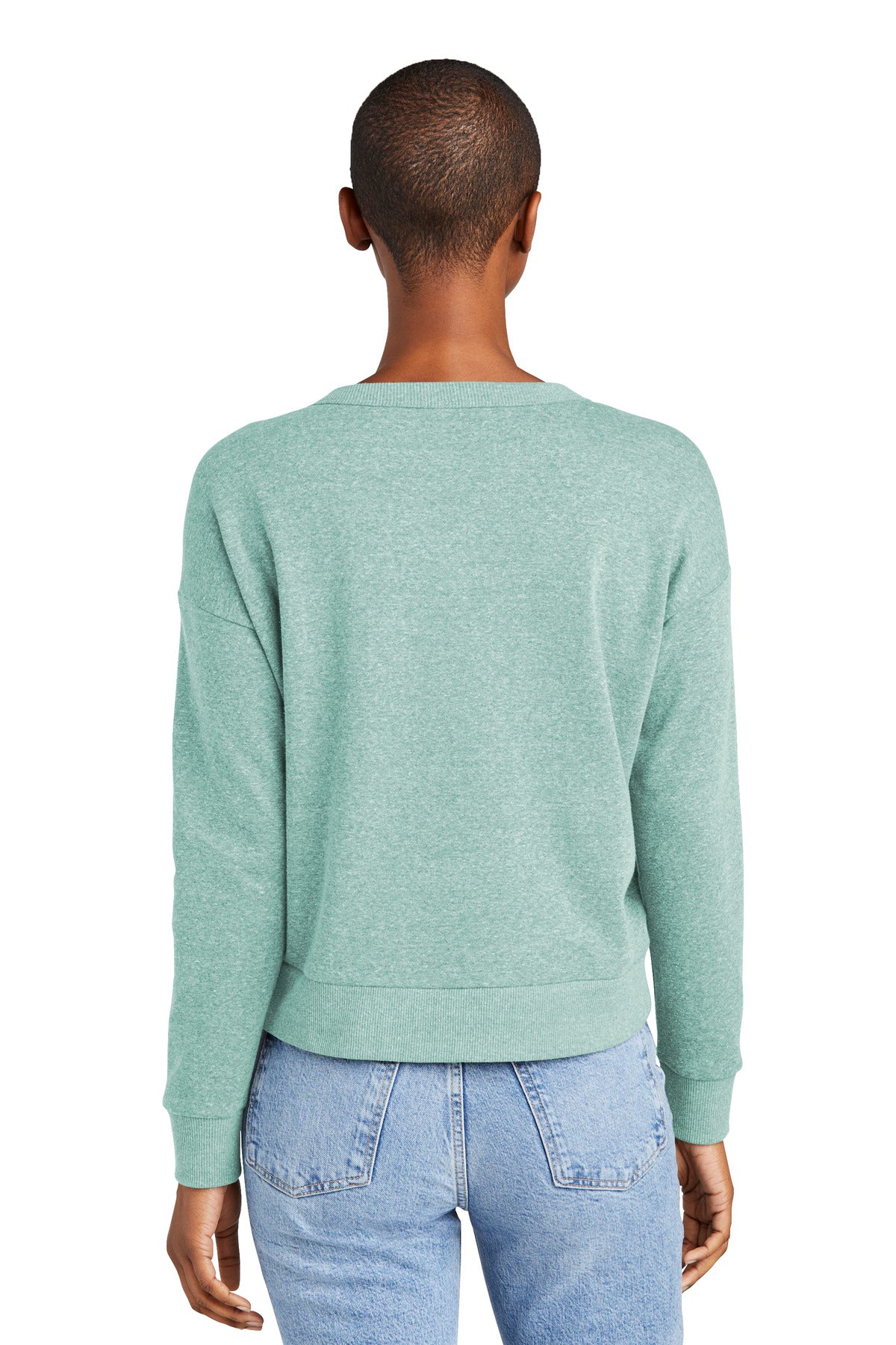 District® Women's Perfect Tri® Fleece V-Neck Sweatshirt