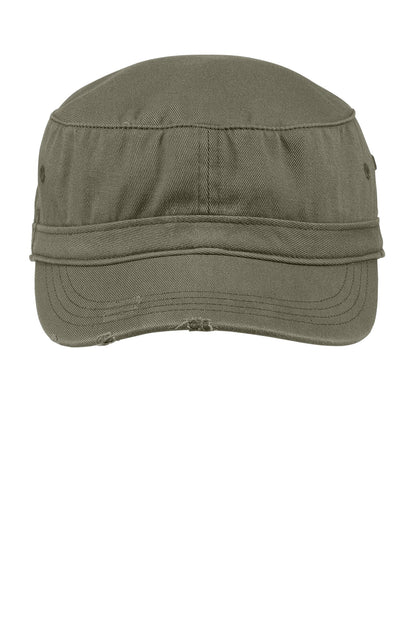 DISCONTINUED - District® Distressed Military Hat