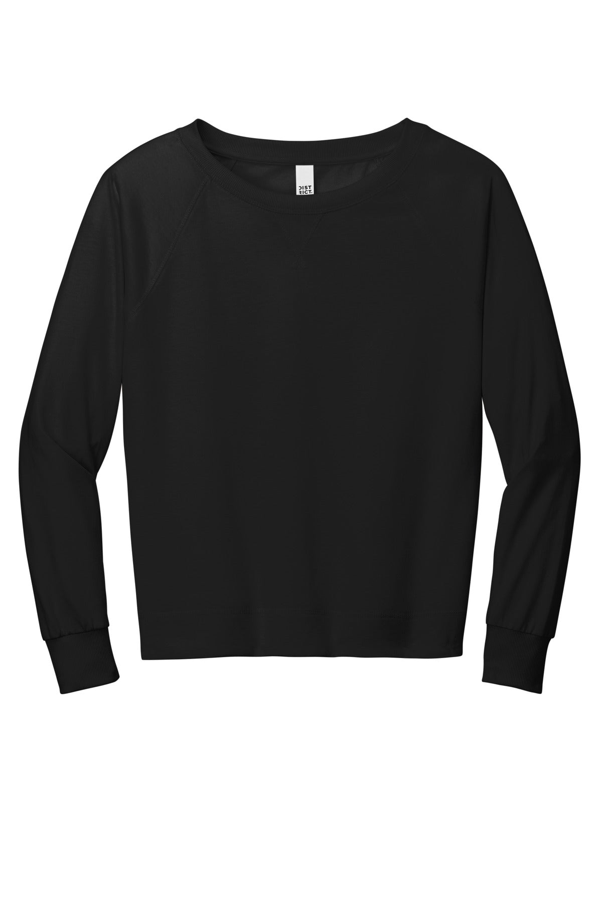 District® Women's Featherweight French Terry Long Sleeve Crewneck