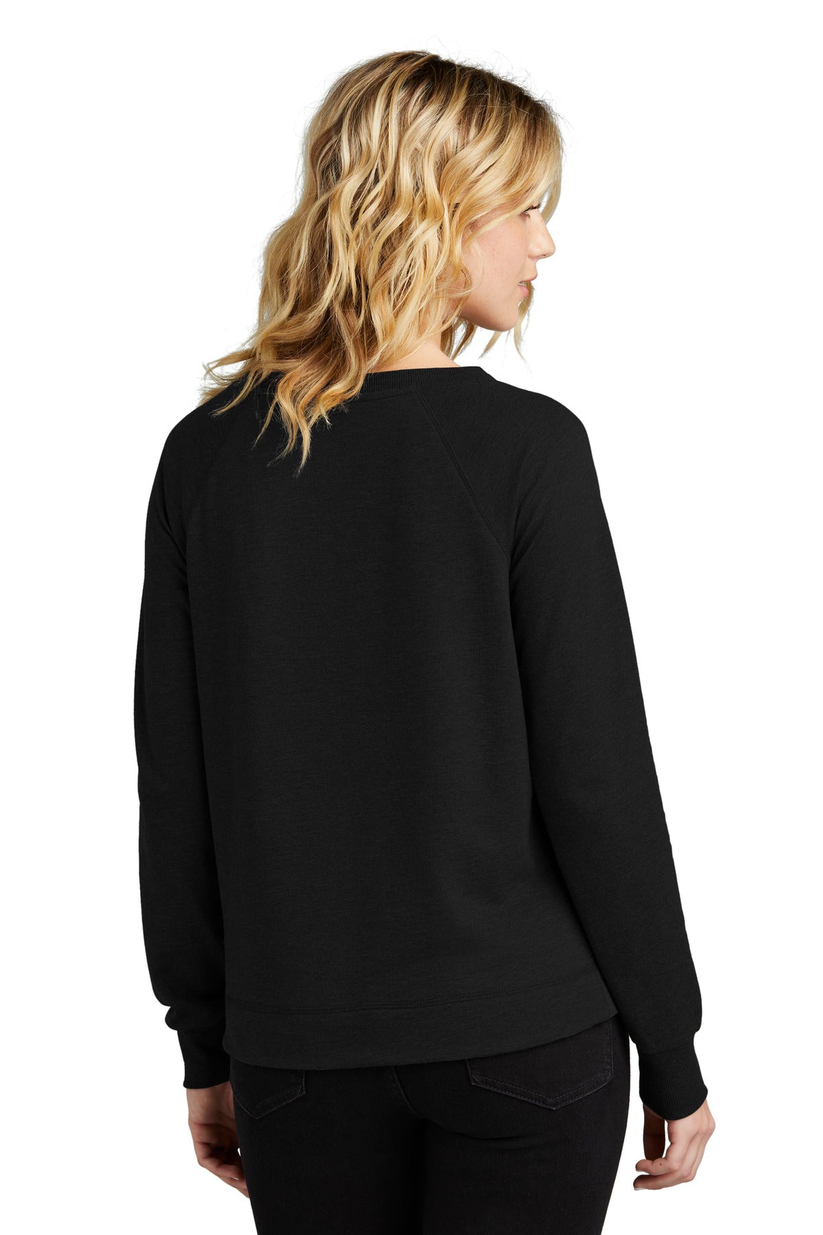 District® Women's Featherweight French Terry Long Sleeve Crewneck
