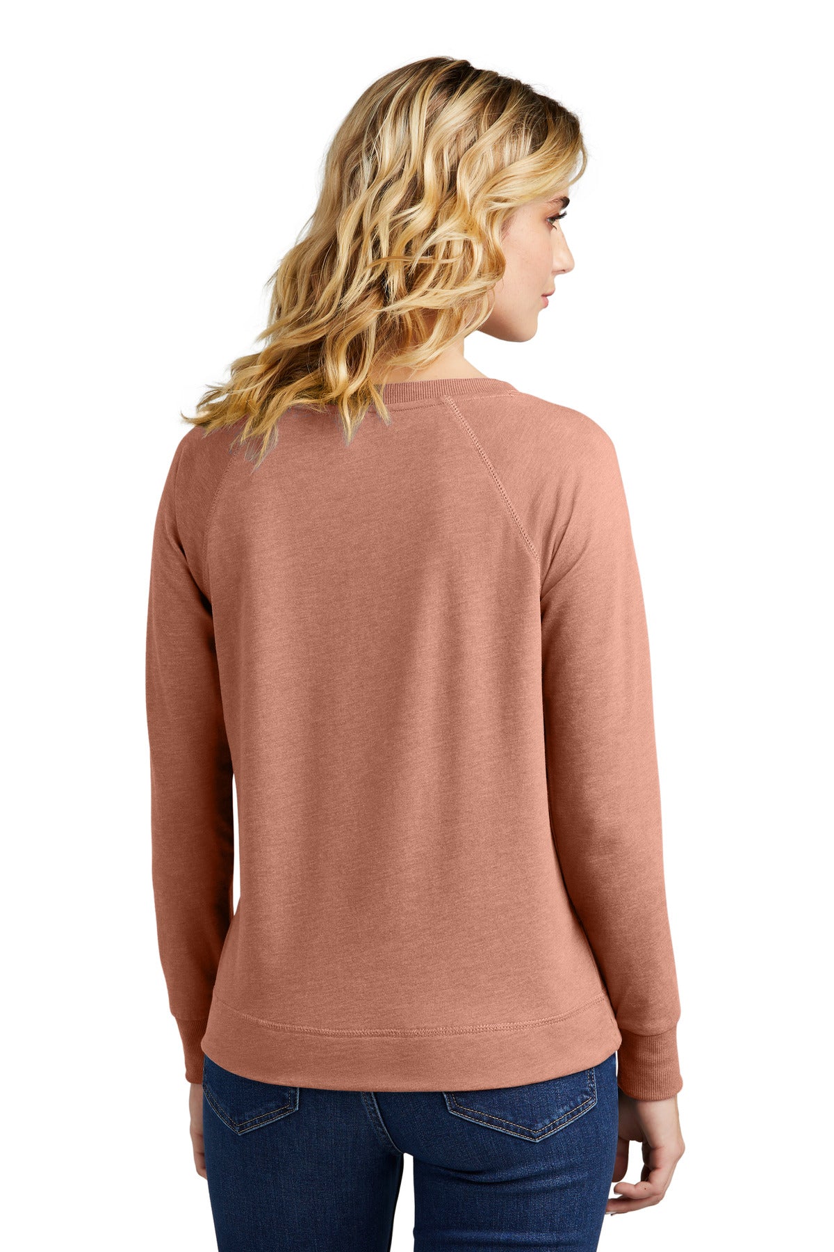 District® Women's Featherweight French Terry Long Sleeve Crewneck