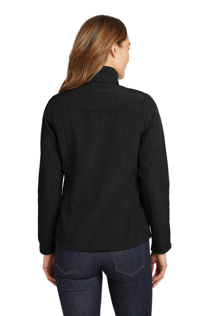 Eddie Bauer® Women's Shaded Crosshatch Soft Shell Jacket