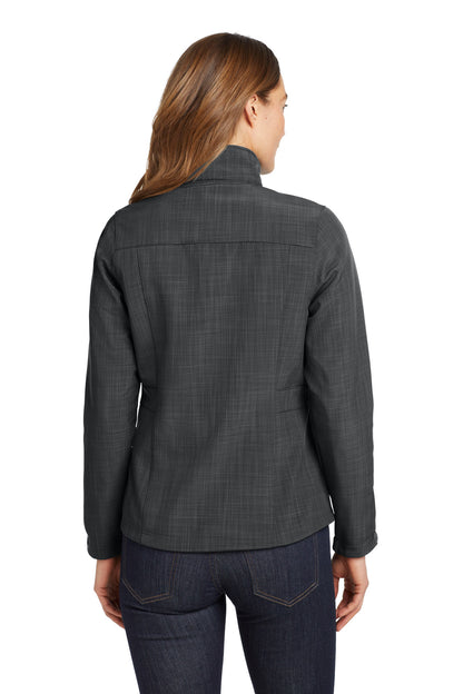 Eddie Bauer® Women's Shaded Crosshatch Soft Shell Jacket