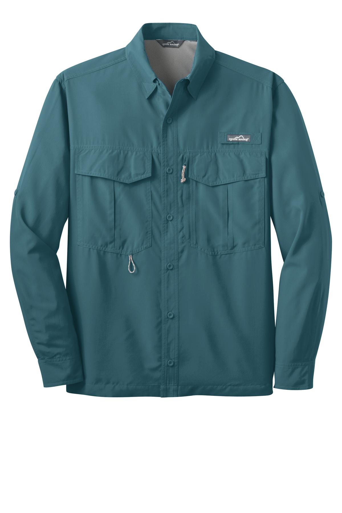 Eddie Bauer® - Long Sleeve Performance Fishing Shirt
